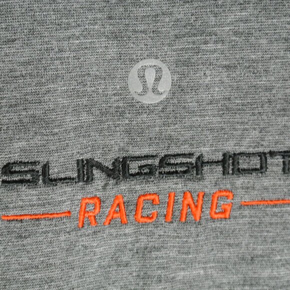 Men's Lululemon Grey Polo - Polaris Slingshot Racing Branded ROC - Size XL - Picture 2 of 13